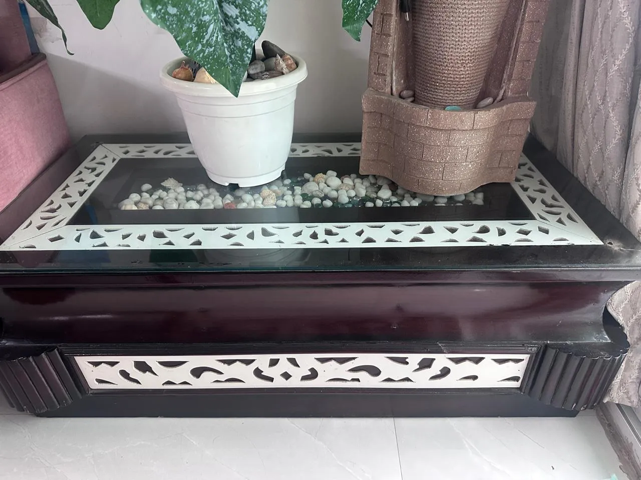 Wooden Center Table - 1 year old ( 2 nos.) - Thumbnail 4