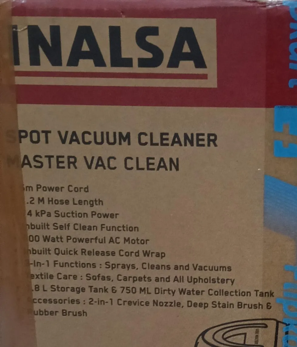Inalsa mastervaccum cleaner - Thumbnail 2
