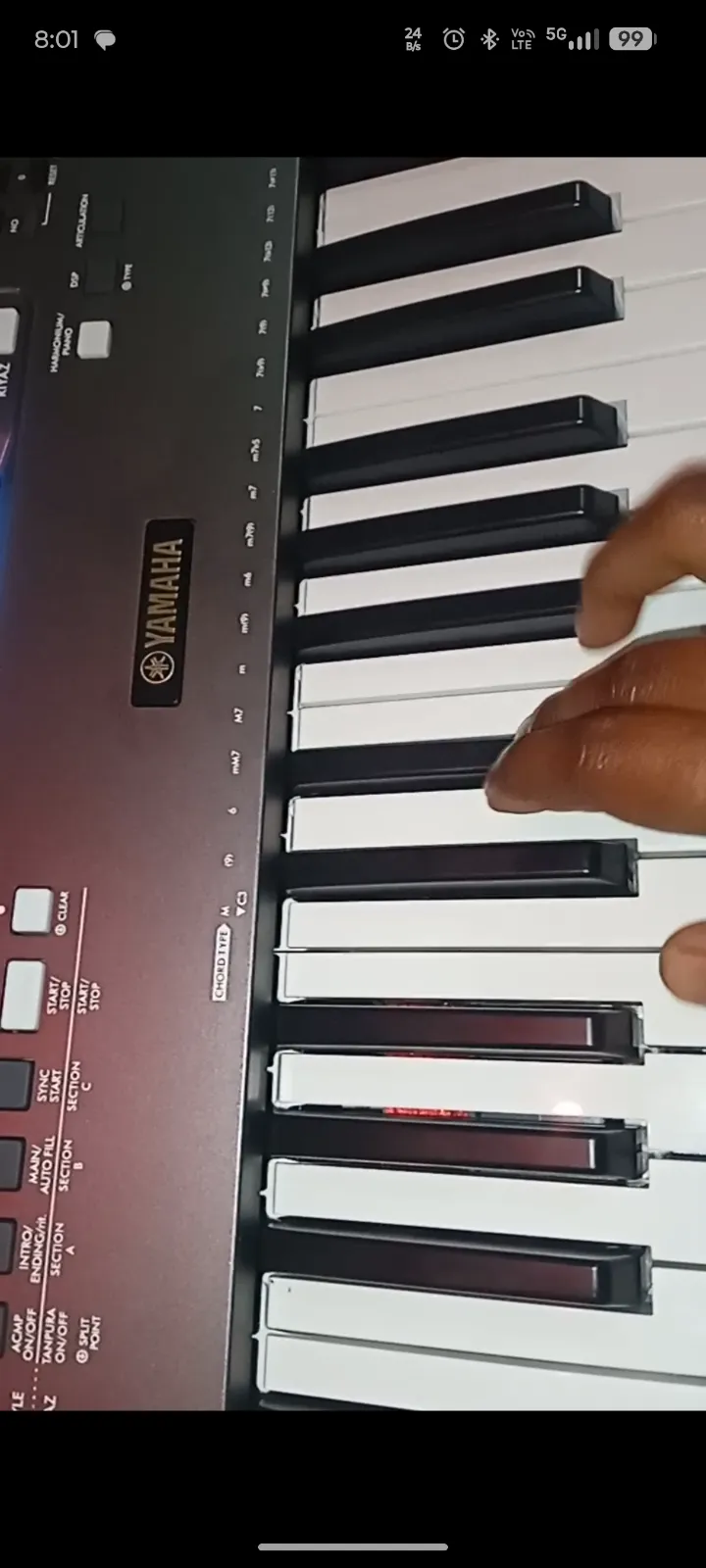 Yamaha piano psr i 300 - Thumbnail 3