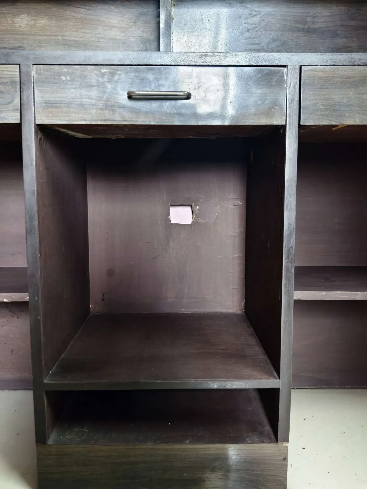 Study-cum-Computer Table 5 ft with Hutch, 3 Drawers & CPU Bay - Thumbnail 10