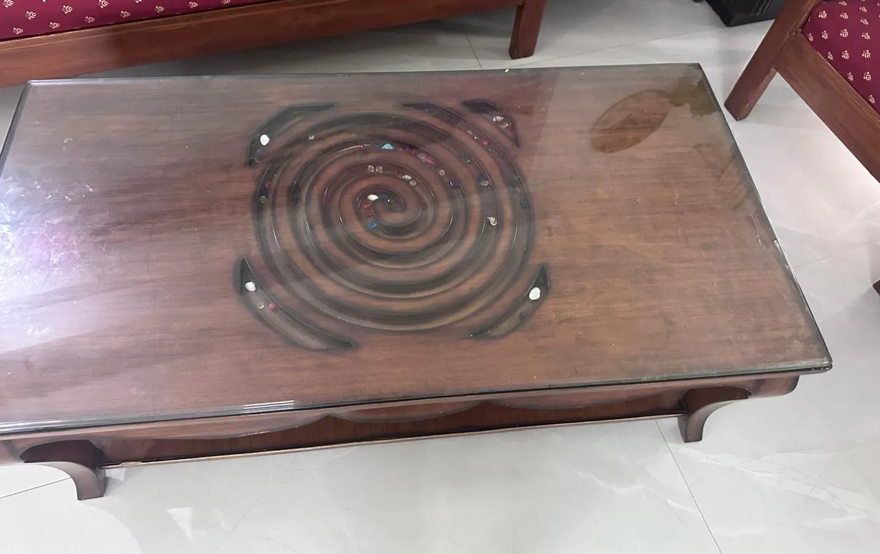 Wooden Center Table - 1 year old ( 2 nos.) - Thumbnail 3