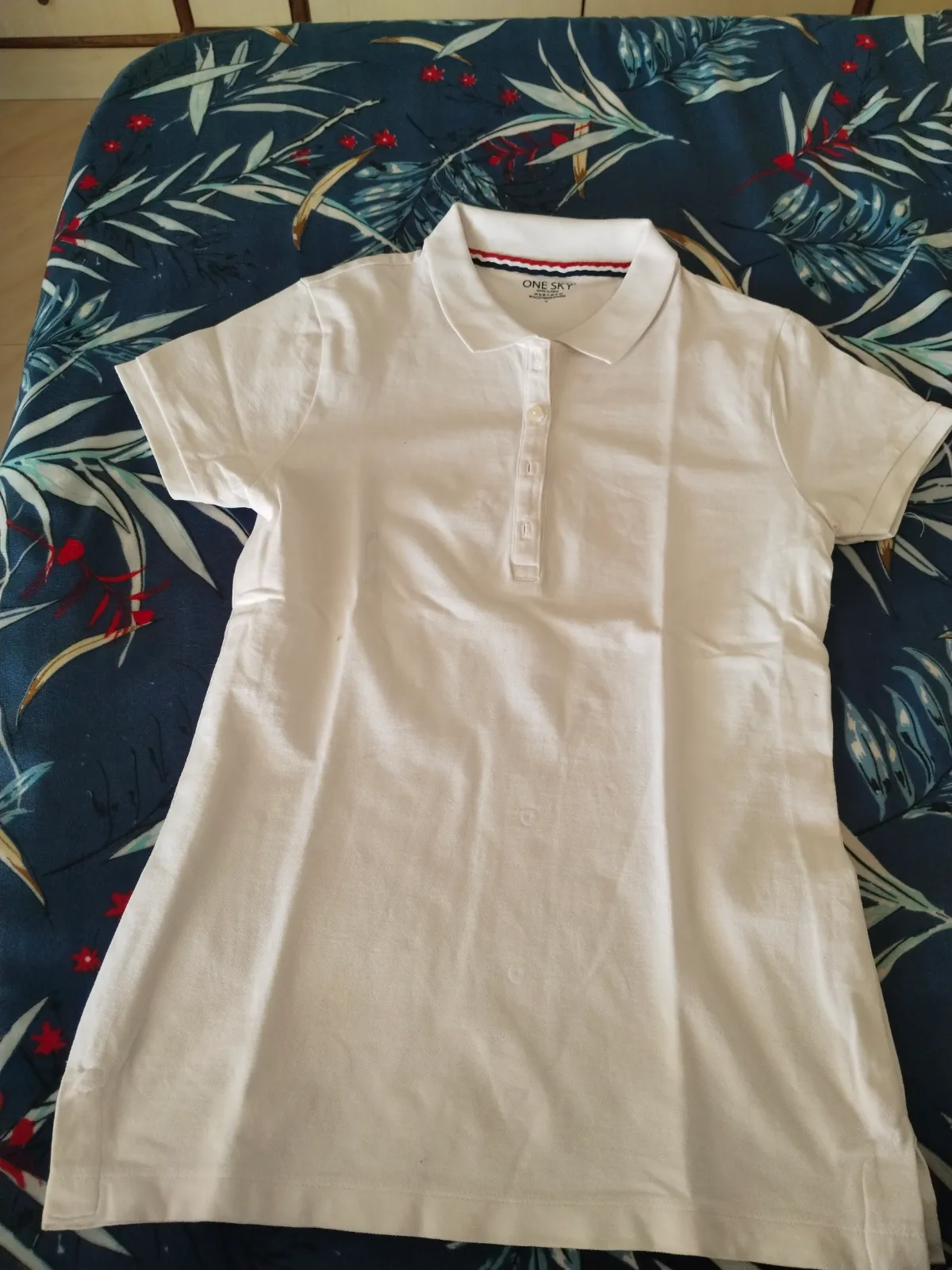 White polo t shirt - Thumbnail 16