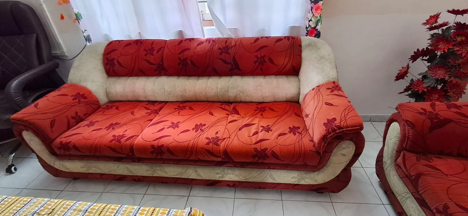 3+2 seater wooden sofa - Thumbnail 5