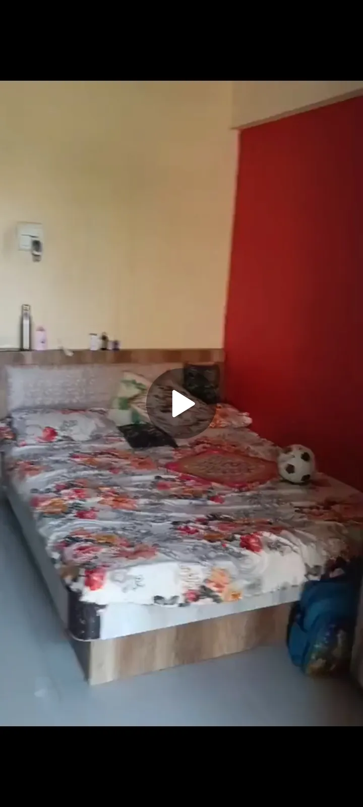 Wardrobe and double bed plus gadda cotton for sale in Ambernath, Maharashtra