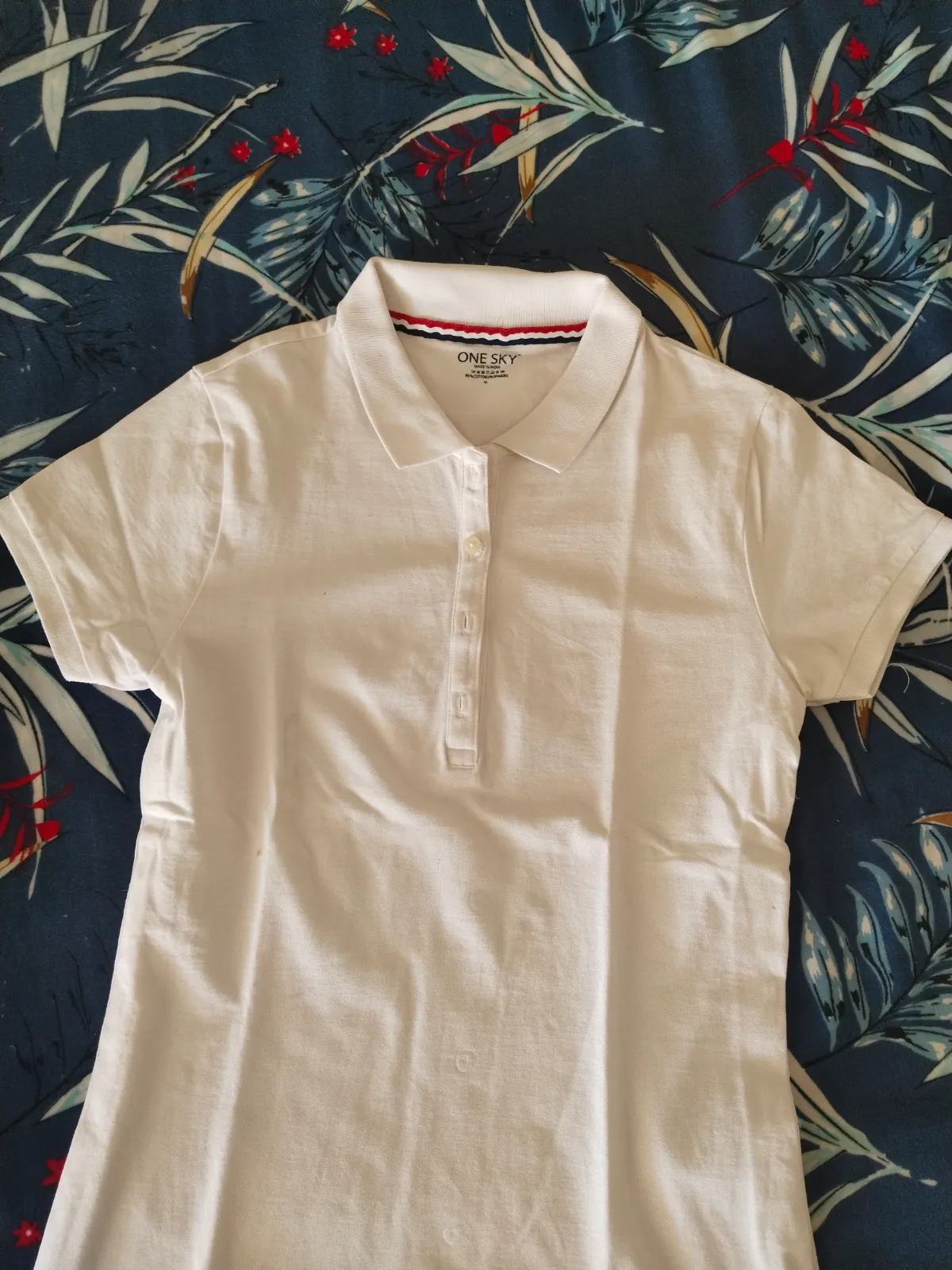 White polo t shirt - Thumbnail 14