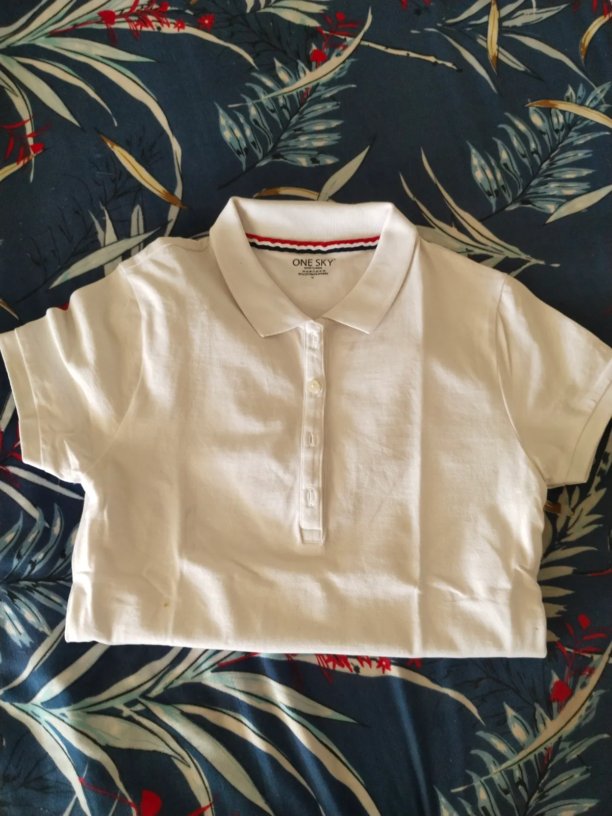 White polo t shirt - Thumbnail 10