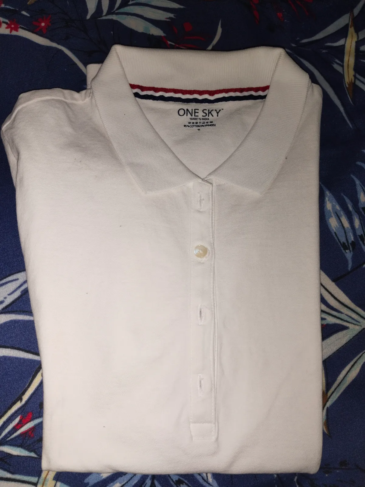 White polo t shirt - Thumbnail 19