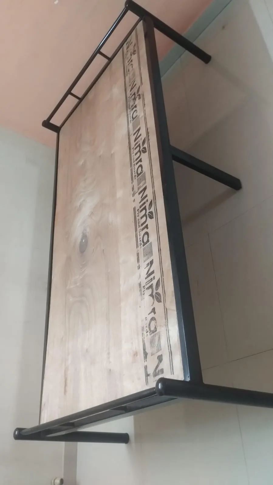 Strong Metal Frame Bed with Ply - Thumbnail 2