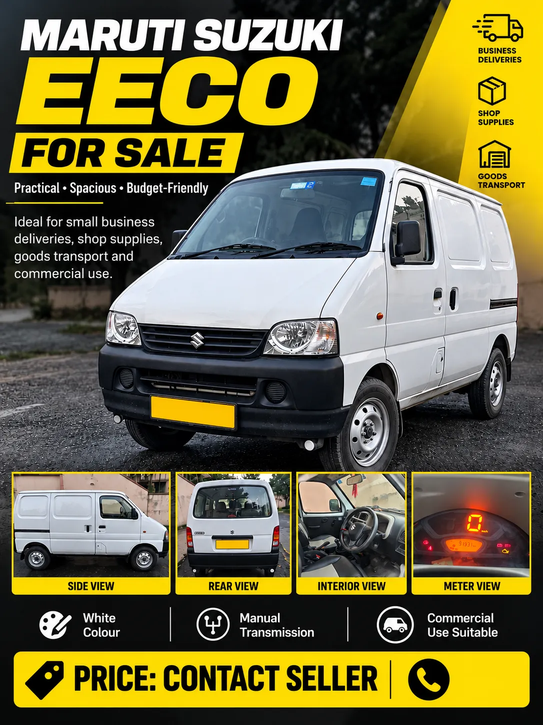 MARUTI SUZUKI EECO FOR SALE! - Image 1
