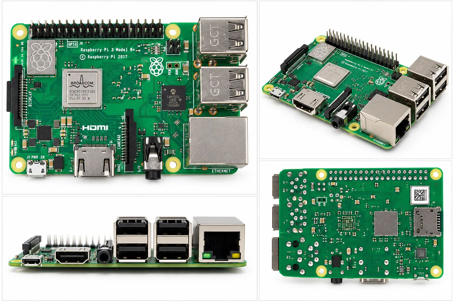 Raspberry Pi 3 Model B+ is a compact single-board computer for sale in Srinagar, Jammu and Kashmir