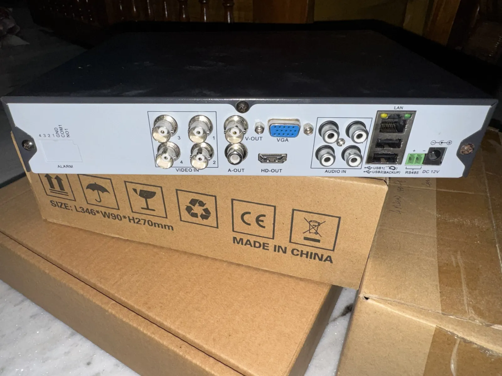 Like New CCTV 4 Chanel DVR fully functional - Thumbnail 2