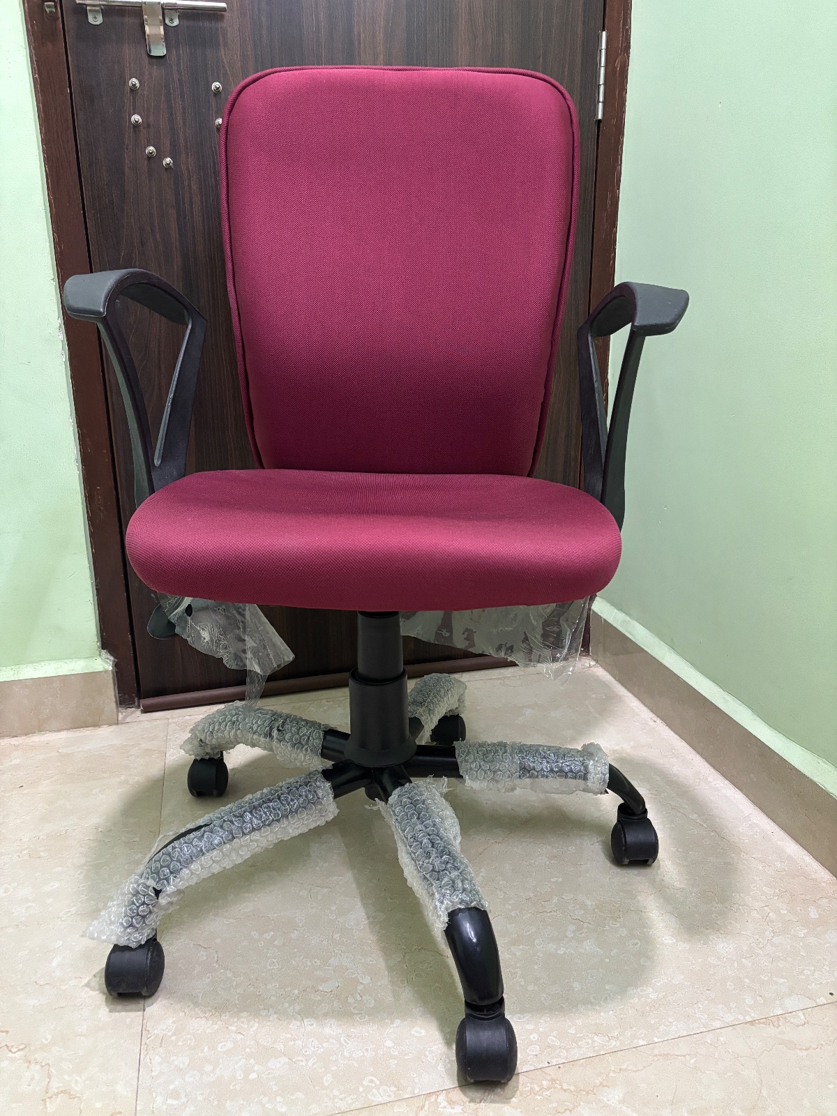 Urgent sale - WFH setup - Study table + office chair + Orient cooler - Image 1