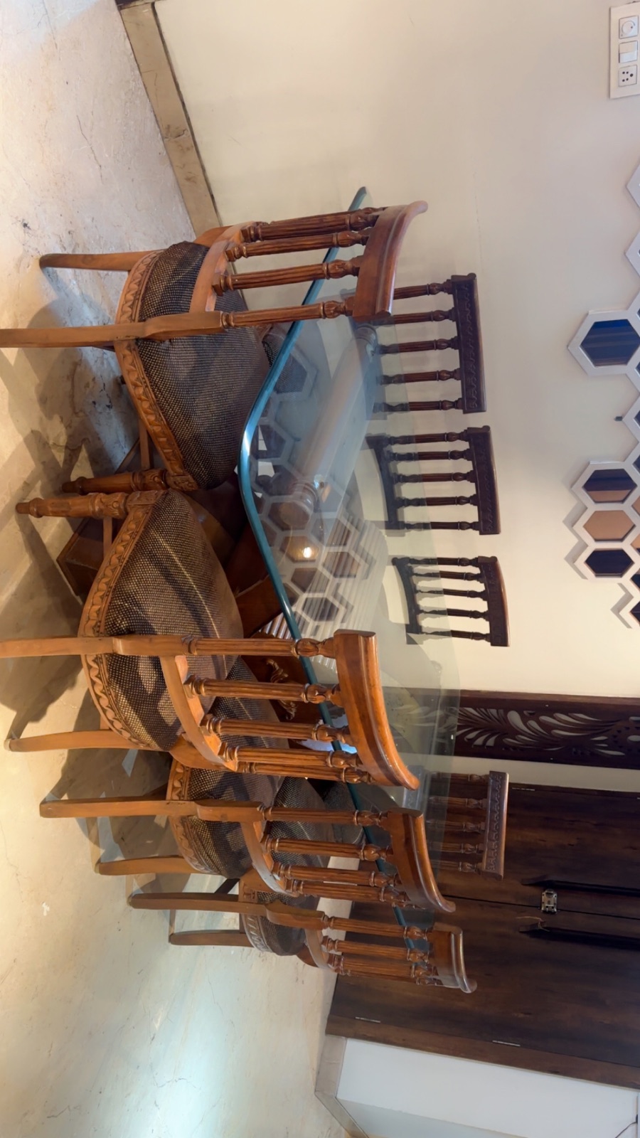 DINING TABLE WITH CHAIRS - Thumbnail 3
