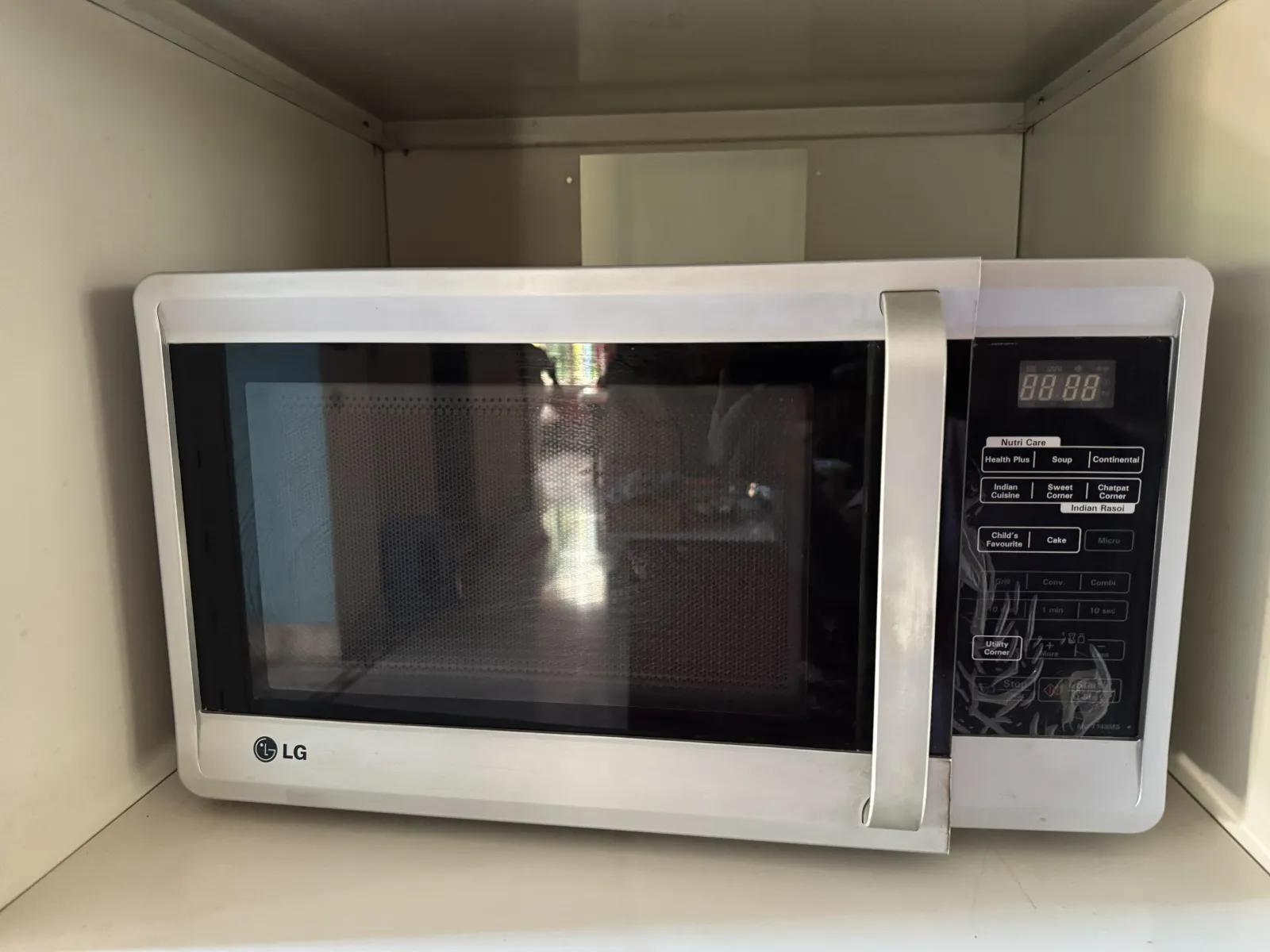 LG Microwave with Touch Panel like new condition and fully functional. for sale in Kolkata, West Bengal