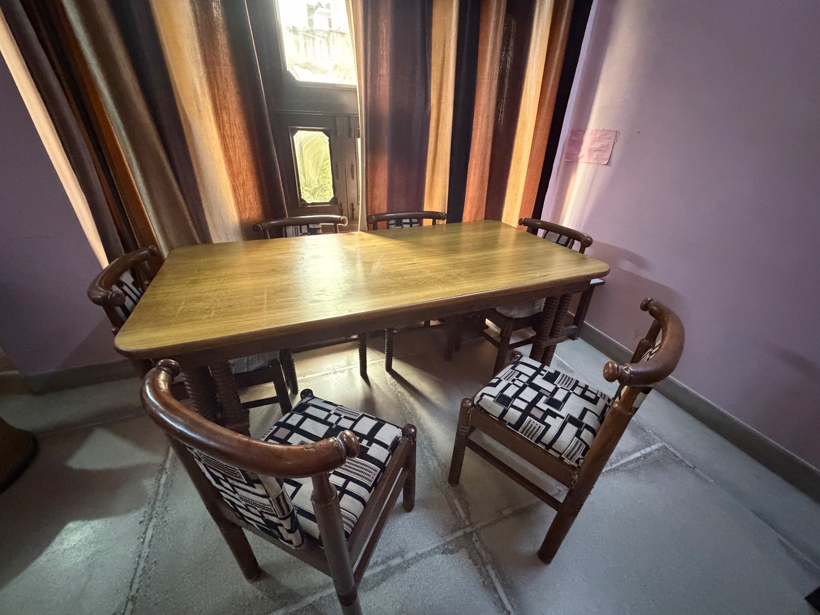 5 seater sofa with table swing zhula dinning table - Thumbnail 14