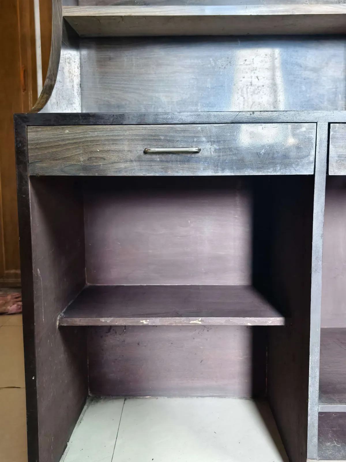 Study-cum-Computer Table 5 ft with Hutch, 3 Drawers & CPU Bay - Thumbnail 2